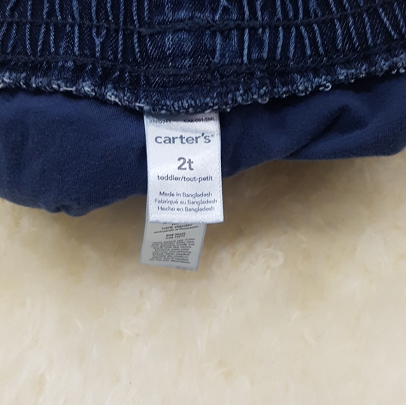 Carter's pull on girls jeans 2t - Picture 5 of 5